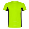 T-shirt poliestere bicolore