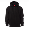 Felpa Pontiac con zip intera e cappuccio 260 gr.
