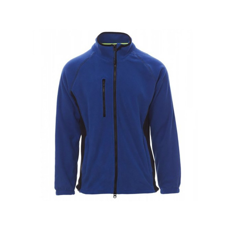 Pile Aspen bicolore zip intera